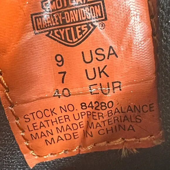 Women's Size 9 Harley Boots - Picture 10 of 16